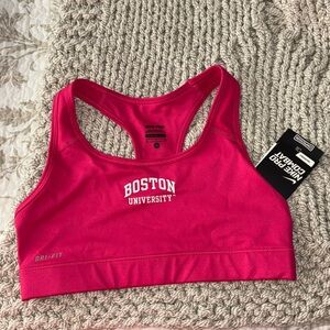 Nike Sports Bra with Boston University Logo - New with tags!